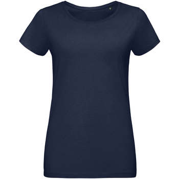 Textil Mulher Top 5 de vendas Sols Martin camiseta de mujer Azul