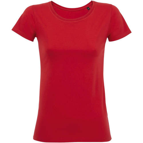 Textil Mulher Apliques de parede Sols Martin camiseta de mujer Vermelho