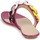 Sapatos Mulher Chinelos Versus by Versace FSD364C Rosa / Branco / Amarelo