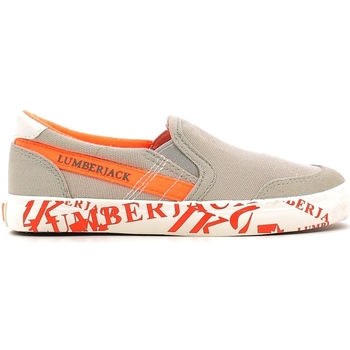 Sapatos Criança Slip on Lumberjack SB09105 003 N58 Cinzento