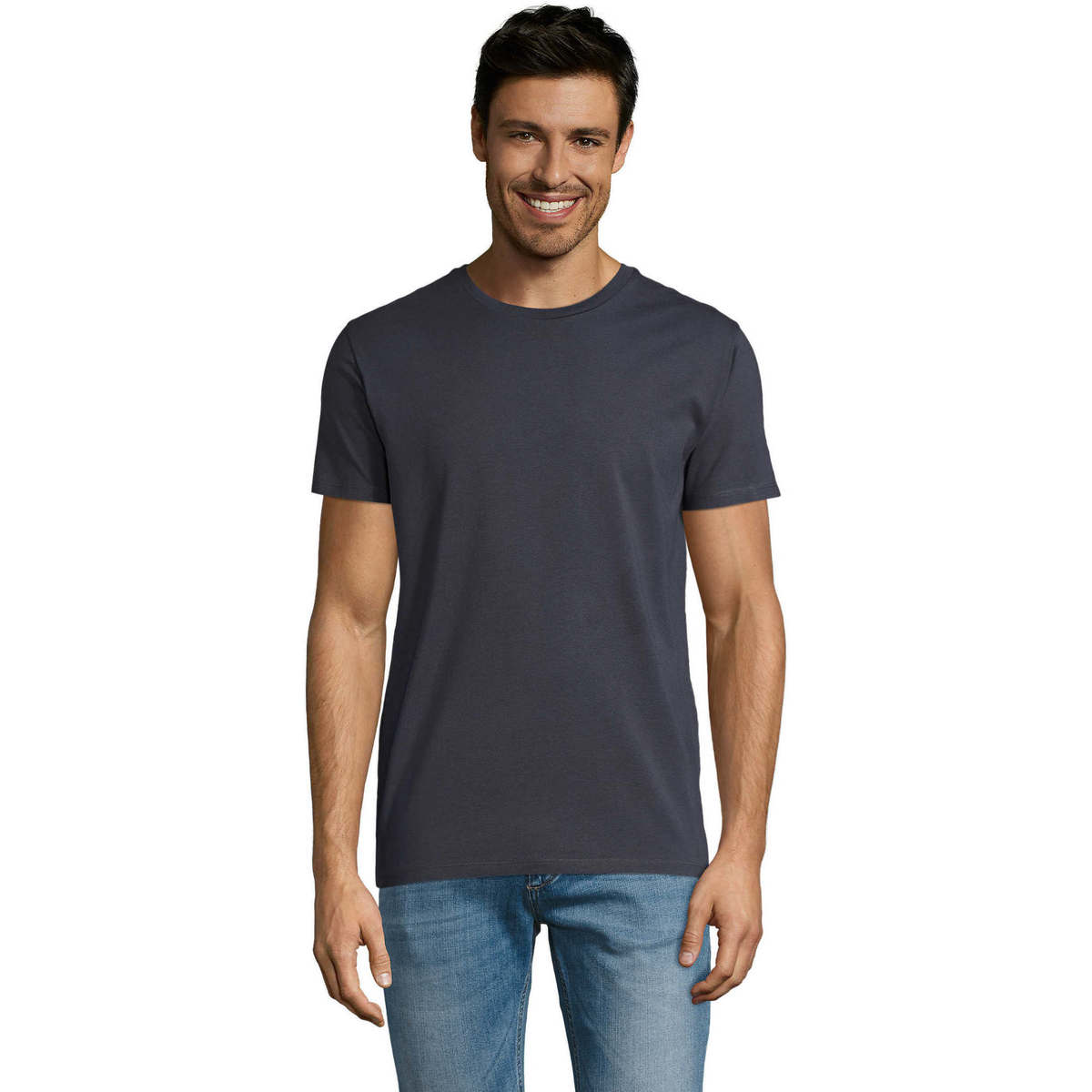 Textil Homem T-Shirt mangas curtas Sols Martin camiseta de hombre Cinza
