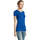 Textil Mulher T-Shirt mangas curtas Sols Camiserta de mujer de cuello redondo Azul