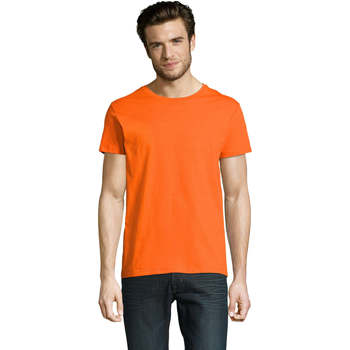 Textil Homem T-Shirt mangas curtas Sols CAMISETA DE MANGA CORTA Naranja