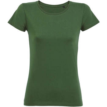 Textil Mulher Jack & Jones Crew Neck Erkek Lacivert T-Shirt Sols CAMISETA DE MANGA CORTA Verde