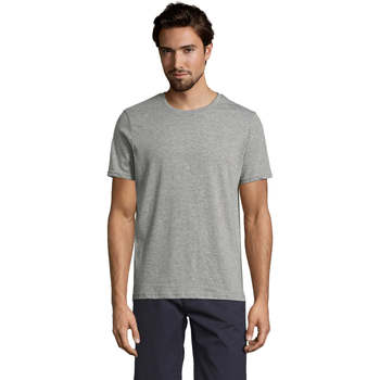 Textil Homem T-Shirt mangas curtas Sols Mixed Men camiseta hombre Gris