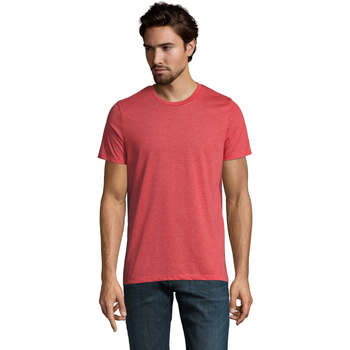 Textil Homem myspartoo - get inspired Sols Mixed Men camiseta hombre Vermelho
