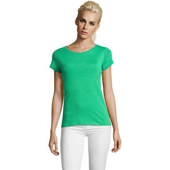 Textil Mulher Jack & Jones Crew Neck Erkek Lacivert T-Shirt Sols Mixed Women camiseta mujer Verde