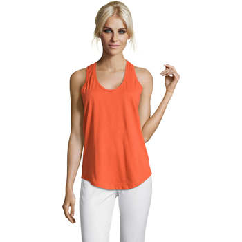 Textil Mulher Tops sem mangas Sols Moka camiseta mujer sin mangas Naranja