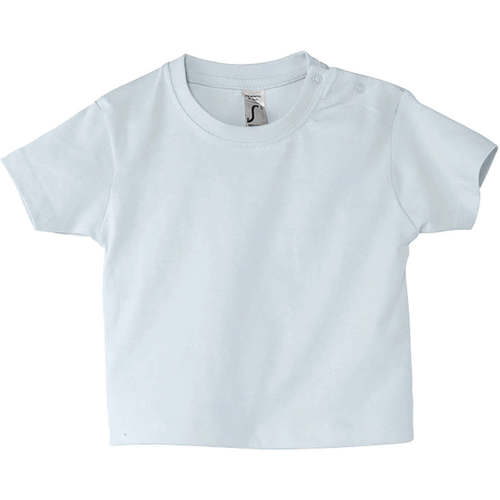 Roupa de interior Criança Strass / Pregos / Bijoux Sols Mosquito camiseta bebe Azul