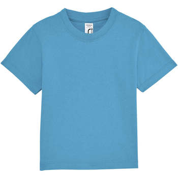 Roupa de interior Criança Cnc Costume National Sols Mosquito camiseta bebe Azul