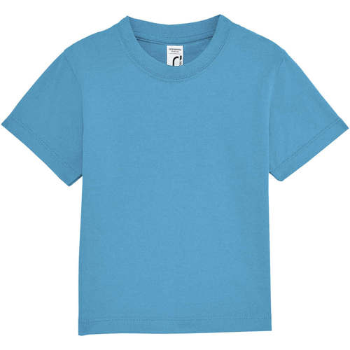 Zenith Pro - Work Criança myspartoo - get inspired Sols Mosquito camiseta bebe Azul