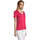 Textil Mulher T-Shirt mangas curtas Sols MOTION camiseta de pico mujer Rosa