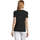 Textil Mulher T-Shirt mangas curtas Sols MOTION camiseta de pico mujer Preto