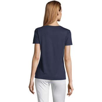 Sols MOTION camiseta de pico mujer Azul