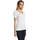 Textil Mulher T-Shirt mangas curtas Sols MOTION camiseta de pico mujer Branco