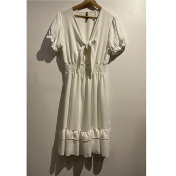 Textil Mulher Vestidos curtos Fashion brands 9176-BLANC Branco