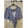 Textil Mulher WM KAYE CROP HOODIE F508-BLUE Azul