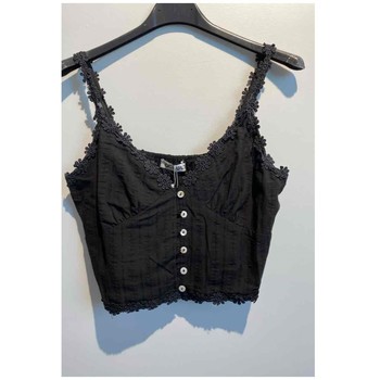 Textil Mulher Tops / Blusas Fashion brands 6133-BLACK Preto