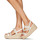 Sapatos Mulher Sandálias Cosmo Paris HOURA Branco / Ouro