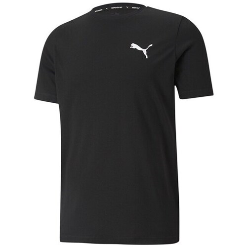 Textil Homem T-Shirt mangas curtas Puma Active Small Logo Tee Preto