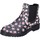 Sapatos Mulher Botins La Fille Des Fleurs BH486 Preto