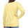 Textil Mulher Pullover construction with long sleeves and elasticized cuffs  Amarelo