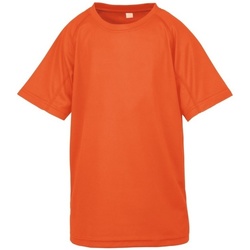 Textil Rapaz T-Shirt mangas curtas Spiro S287J Flo Orange