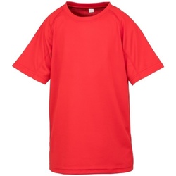 Textil Rapaz T-Shirt mangas curtas Spiro S287J Vermelho