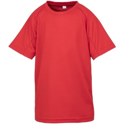 Textil Criança T-Shirt mangas curtas Spiro S287J Vermelho