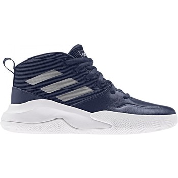 Sapatos Criança Sapatilhas de basquetebol top adidas Originals Ownthegame K Wide Azul