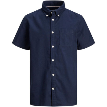 Textil Rapaz Camisas mangas curtas Trustscore : 4.5 | 200+ avaliações 12188691 JJEOXFORD SHIRT S/S ES21 JR NAVY BLAZER Azul marino
