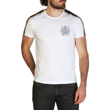 Textil Homem T-Shirt mangas curtas Aquascutum - qmt017m0 Branco