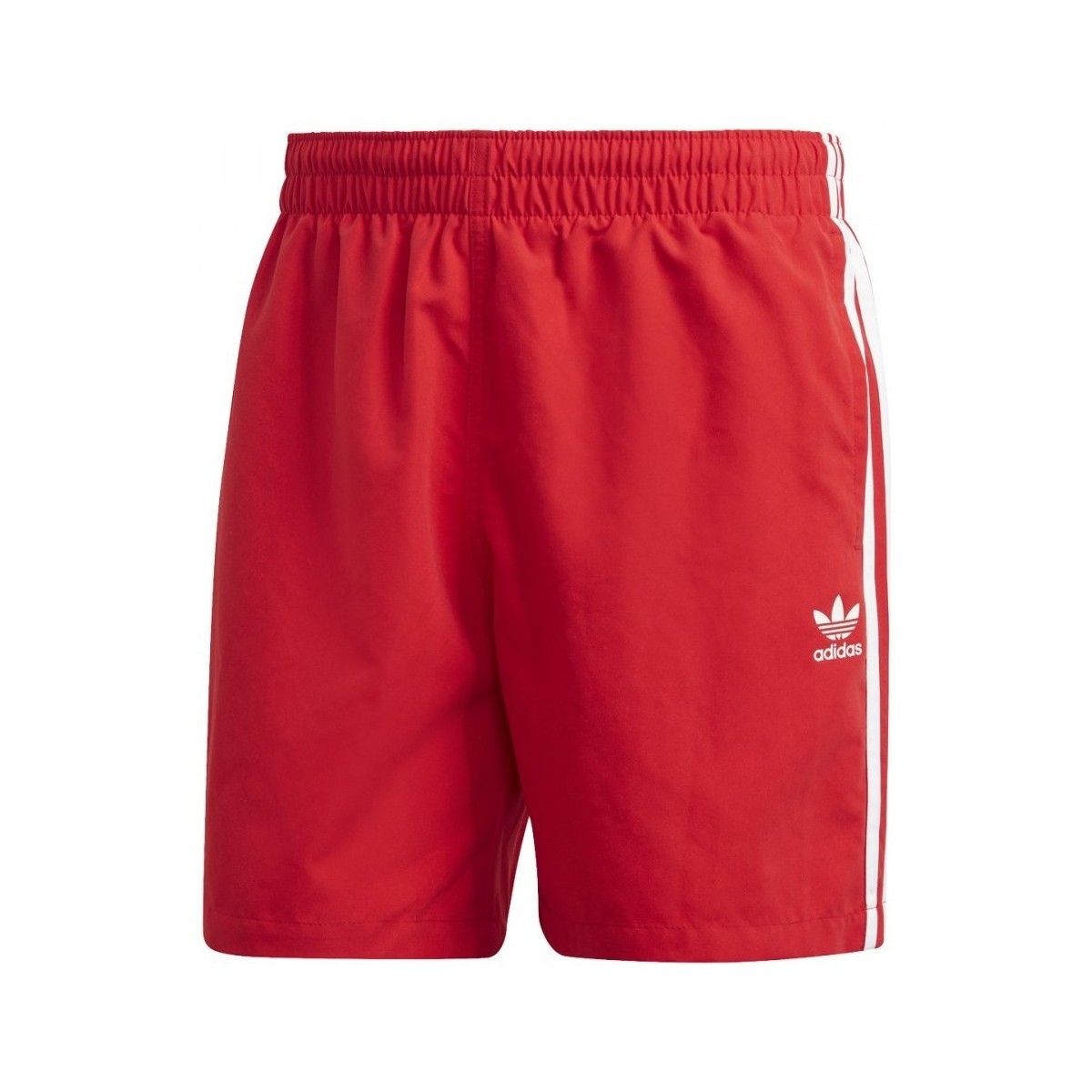 Textil Homem Fatos e shorts de banho adidas Originals 3 Stripe Swims Vermelho