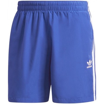 Textil Homem Fatos e shorts de tour adidas Originals 3 Stripe Swims Azul