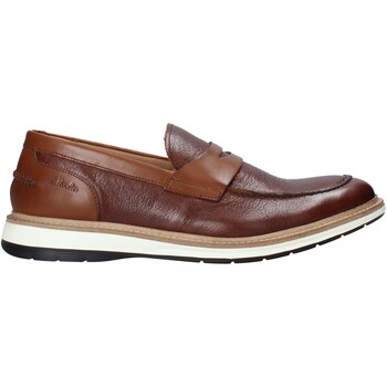 Sapatos Homem Mocassins Clarks 26157984 Castanho