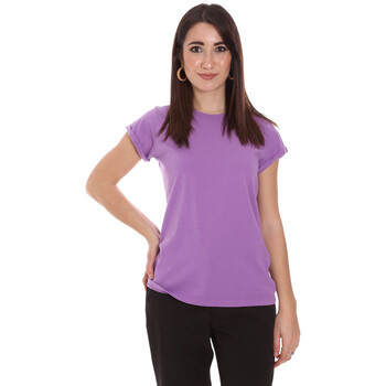 Textil Mulher T-shirts e Pólos Dixie T924P092 Violeta