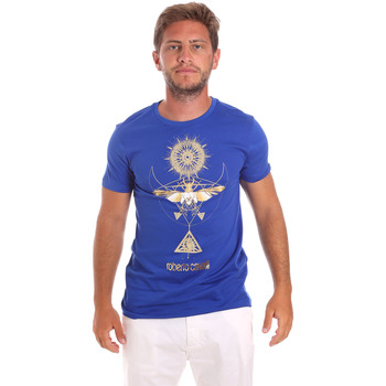 Textil Homem T-shirts e Pólos Roberto Cavalli HST65B Azul