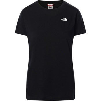 Textil Mulher T-Shirt mangas curtas The North Face Simple Dome Preto