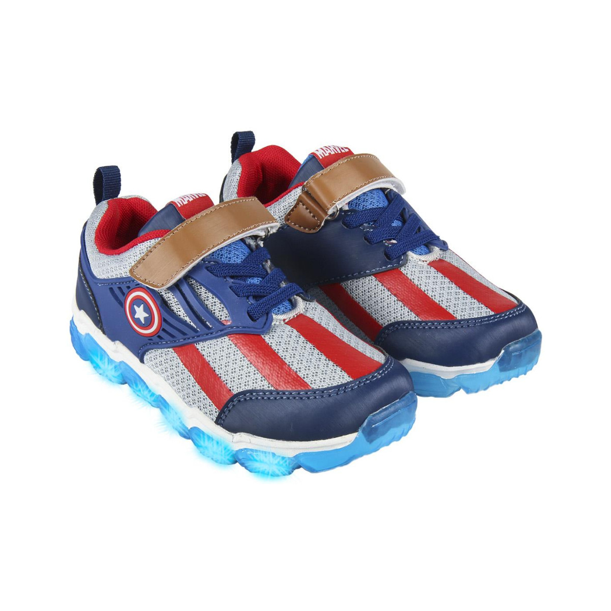 Sapatos Rapaz Sapatilhas Avengers 2300004621 Azul