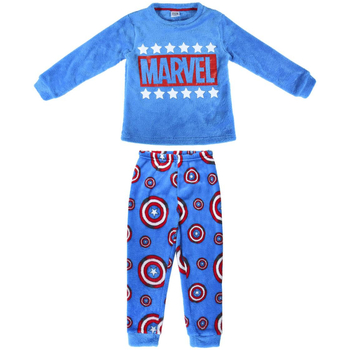 Textil Rapaz Pijamas / Camisas de dormir Capitan America 2200006191 Azul
