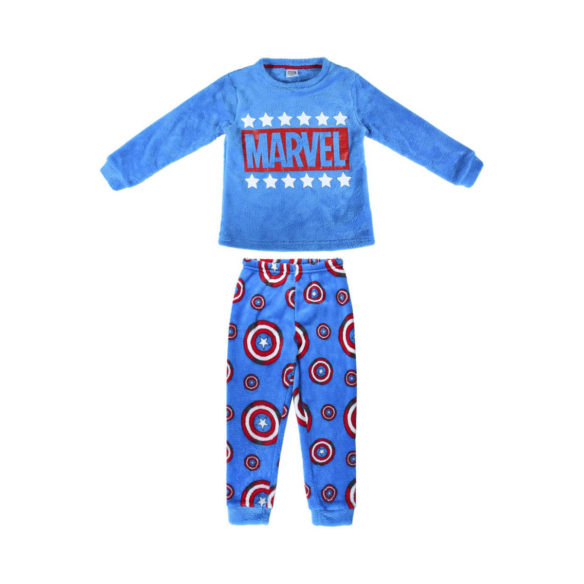 Textil Rapaz Pijamas / Camisas de dormir Capitan America 2200006191 Azul