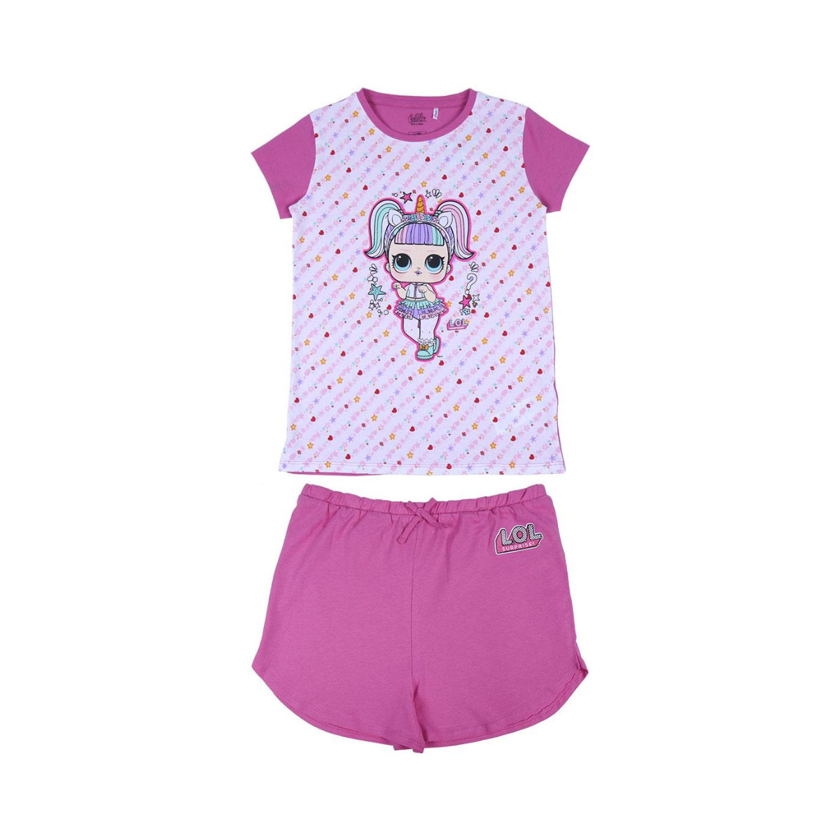 Textil Rapariga Pijamas / Camisas de dormir Lol 2200005246 Rosa
