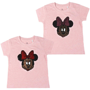Textil Rapariga T-Shirt mangas curtas Disney 2200004947 Rosa
