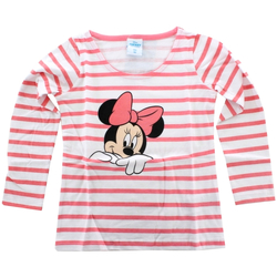 Textil Rapariga T-shirt mangas compridas Disney DIS MF 52 02 7821 Rosa
