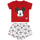 Textil Criança Abat jours e pés de candeeiro 2200005170 Vermelho