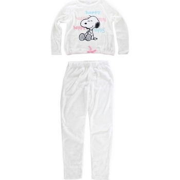 Textil Mulher Pijamas / Camisas de dormir Dessins Animés HS3644 WHITE Branco
