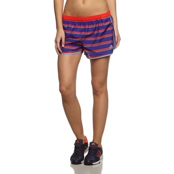 Textil Mulher Calças curtas adidas year Originals Aktive Marathon 10 Shorts Azul, Cor de laranja