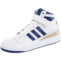 Sapatos Homem Sapatilhas de basquetebol adidas Originals Forum Mid Branco, Azul