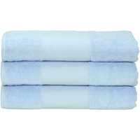 Casa Toalha e luva de banho A&r Towels 50 cm x 100 cm RW6036 Azul claro