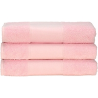 Casa Toalha e luva de banho A&r Towels 50 cm x 100 cm RW6036 Rosa claro